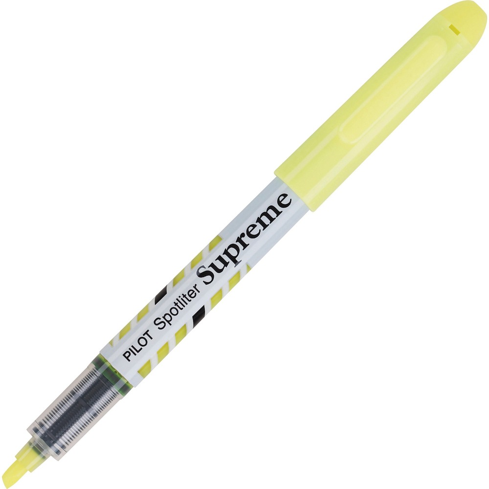 PIL16008 - Fluorescent highlighter features a see-through barrel and state-of-the-art, liquid ink technology. Advanced Ink Feed System offers visible ink reservoir to show your remaining ink supply. Brilliant, fluorescent ink color brings instant recall to important information.