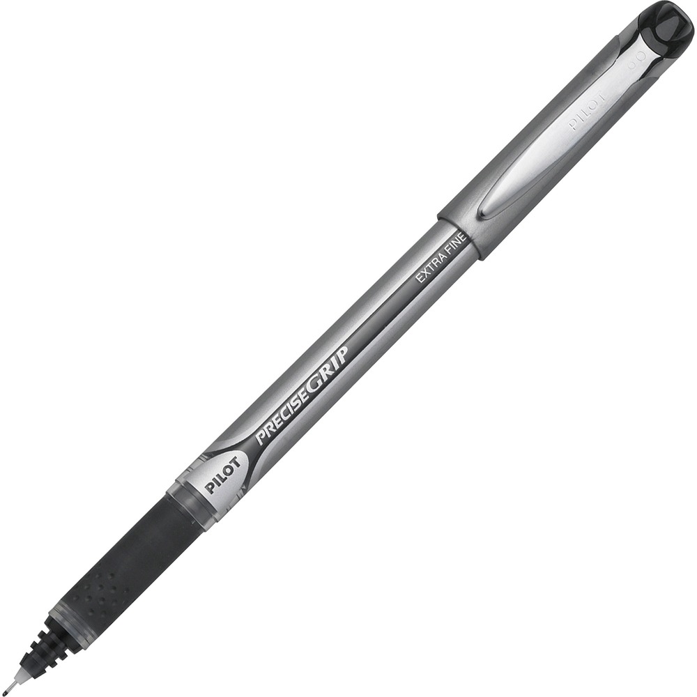 PIL28801 - Precise Grip Rolling Ball Pen features a patented Needlepoint Technology and advanced ink feed system for smooth, skip-free writing. Dimpled rubber provides writing control and comfort. Smooth writing liquid ink is water-resistant and fade-resistant.