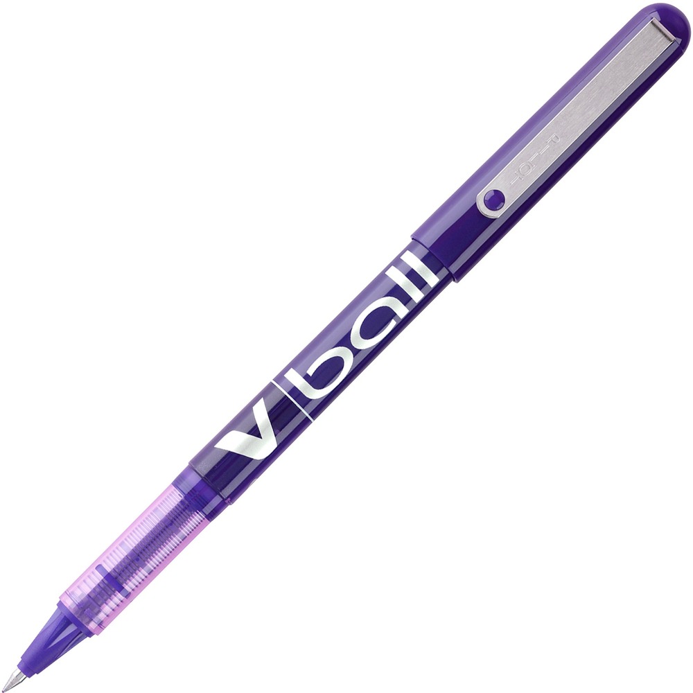 PIL35210 - VBall Pen features a liquid ink feed system that assures smooth, skip-free and consistent writing. Ink does not smear or blot. The visible ink supply shows when ink is running low.
