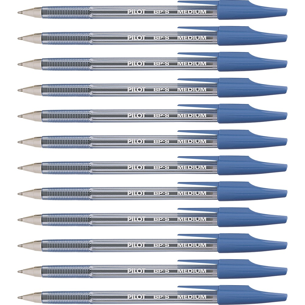 PIL36711 - Better Ballpoint Pens write smooth, clean lines. High-quality, stainless steel tip delivers a smooth, crisp stroke with no skipping or clogging. A comfortable, ribbed finger grip offers enhanced writing control. Refillable ballpoint pen also includes a tinted barrel to reveal ink supply.