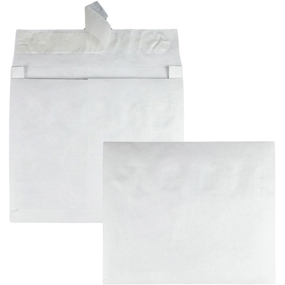QUAR4610 - 10" x 13" x 2" expansion mailers are made with 14 lb. DuPont Tyvek and feature a Redi-Strip closure. Protective material is strong and durable enough to easily withstand the most grueling conditions and resists punctures, tears and moisture. Everyday mailers provide a highly effective and useful way to send important information and items whether from home or work. They can help increase the effectiveness of your important mailings and the assurance that your contents will be delivered. Mailers expand up to 2" to accommodate bulky items. Redi-Strip closure requires no moisture for a secure seal. Lightweight construction could help you save on shipping costs.