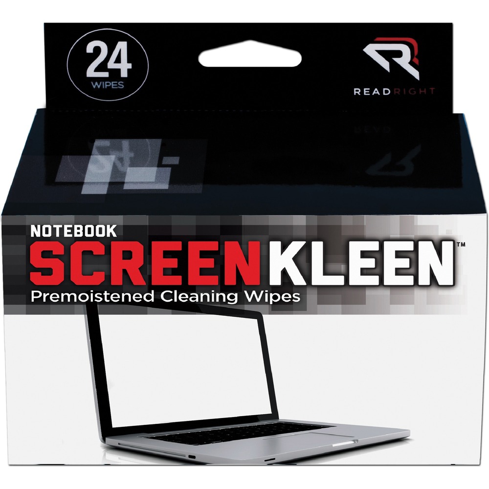 REARR1217 - ScreenKleen wipes are specially formulated to safely and effectively clean dirt and fingerprints from delicate LCD laptop computer displays. Lint-free, soft wipes also help reduce harmful static electricity. Pre-moistened wipes come in convenient packs.
