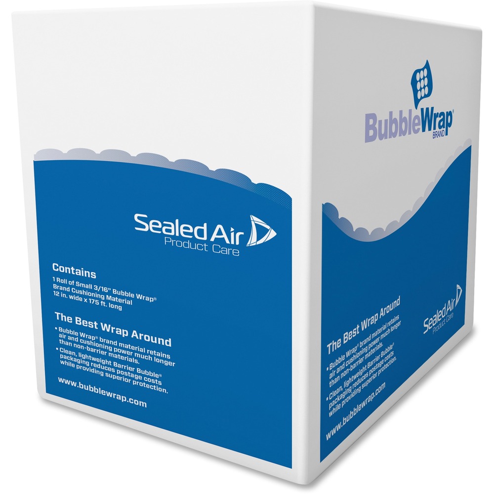SEL88655 - With Bubble Wrap cushioning, tightly sealed air pouches retain their air and cushioning power much longer than nonbarrier materials for a high level of protective qualities. Lightweight design keeps your postage costs at a minimum for cost-saving protection. Use this cushioning material to create less waste by avoiding mess, excessive wraps and void fill. Bubble wrap is perforated every 12" for quick access.