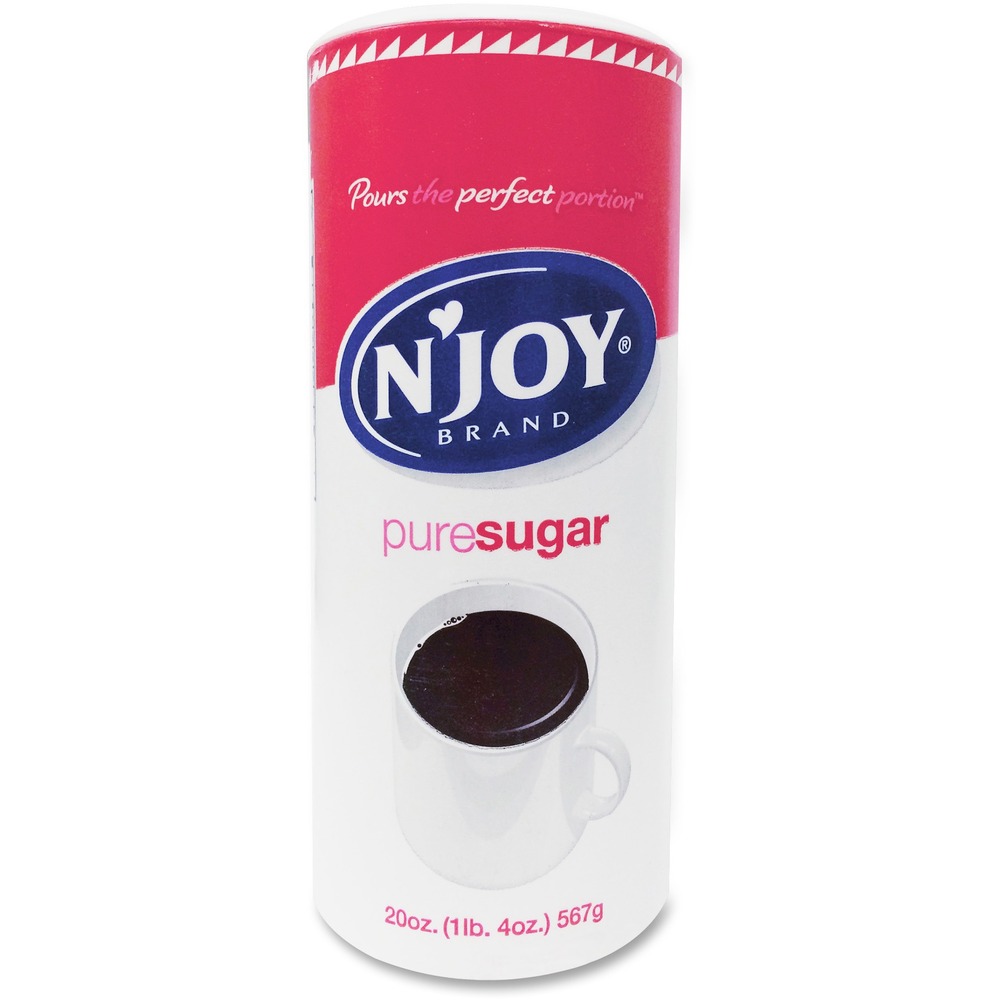 SUG90585 - Pure sugar, nature's natural sweetener, is perfect for breakrooms. Canister dispenser lets you add as much as you like to your refreshments. Convenient dispenser is reclosable.