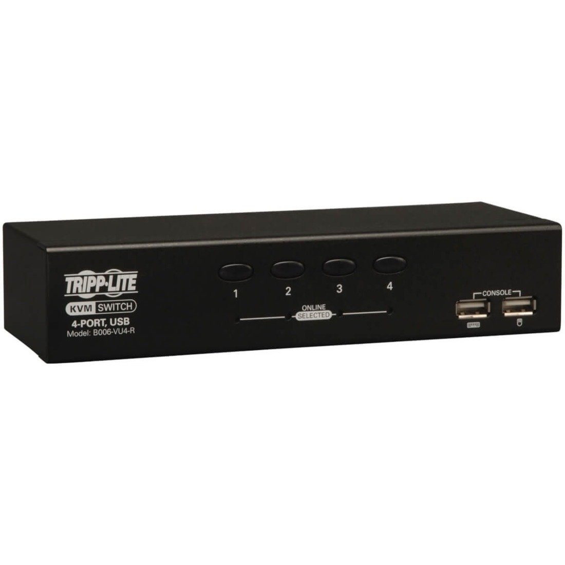 Tripp Lite KVM Switch - 4 Computer(s) - QXGA - 2048 x 1536 - 6 x USB - Desktop