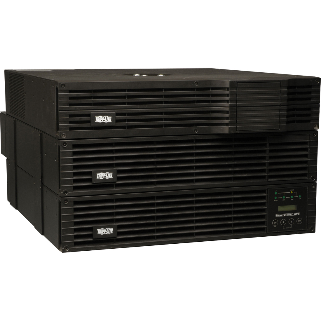 Tripp Lite SmartOnline E SU5000RT4UTF 5kVA Tower/Rack-Mountable UPS - 6U Rack/Tower - 6 Hour Recharge - 3.50 Minute Stand-by - 208 V AC Input - 120 V AC, 208 V AC Output - 2 x NEMA L6-20R, 2 x NEMA L6-30R, 12 x NEMA 5-15/20R - Serial Port - USB