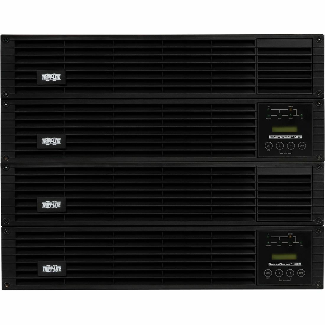 Tripp Lite SmartOnline EZ SU12KRT4UHW 12 kVA Rack-mountable UPS - 8U - 6 Hour Recharge - 2 Minute Stand-by - 220 V AC Input - 200 V AC, 208 V AC, 220 V AC, 230 V AC, 240 V AC Output - Serial Port - USB