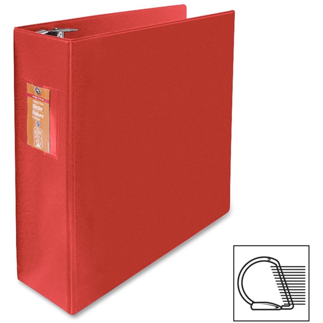 Challenge Industries Ltd. :: Office Supplies :: Binders & Accessories ::  Binders :: Standard Ring Binders :: Heavy-duty D-ring Binder 3 in. Letter  Burgundy- each