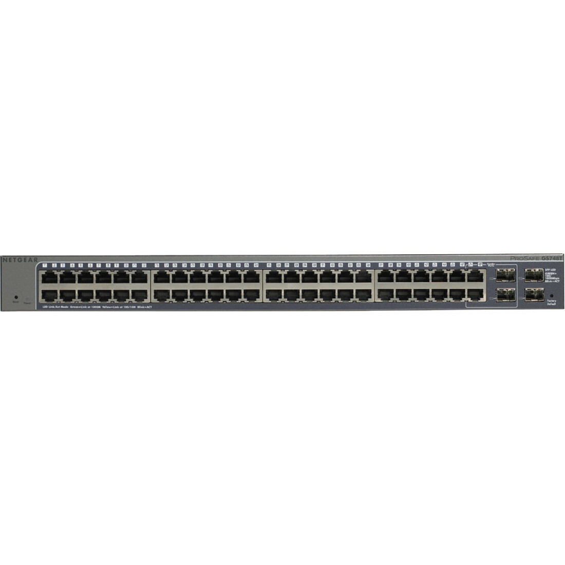 NETGEAR 48-Port Gigabit Smart Switch, GS748Tv5 - 48 Ports