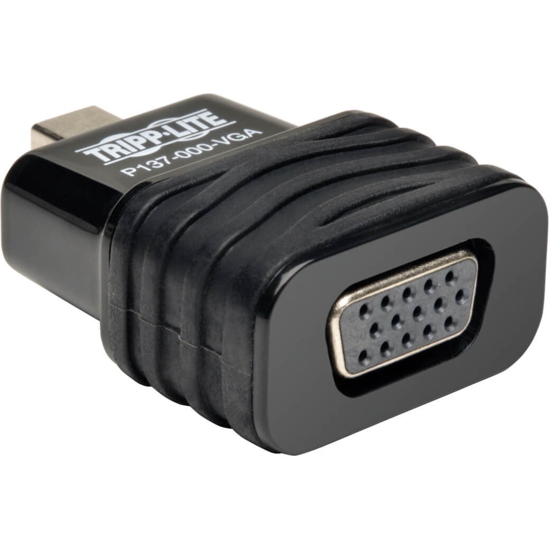 Tripp Lite Mini DisplayPort to VGA Adapter Active Converter Compact DP to VGA M/F - 1 x Mini DisplayPort DisplayPort 1.2 Digital Audio/Video Male - 1 x 15-pin HD-15 VGA Female - 1920 x 1200 Supported - Black