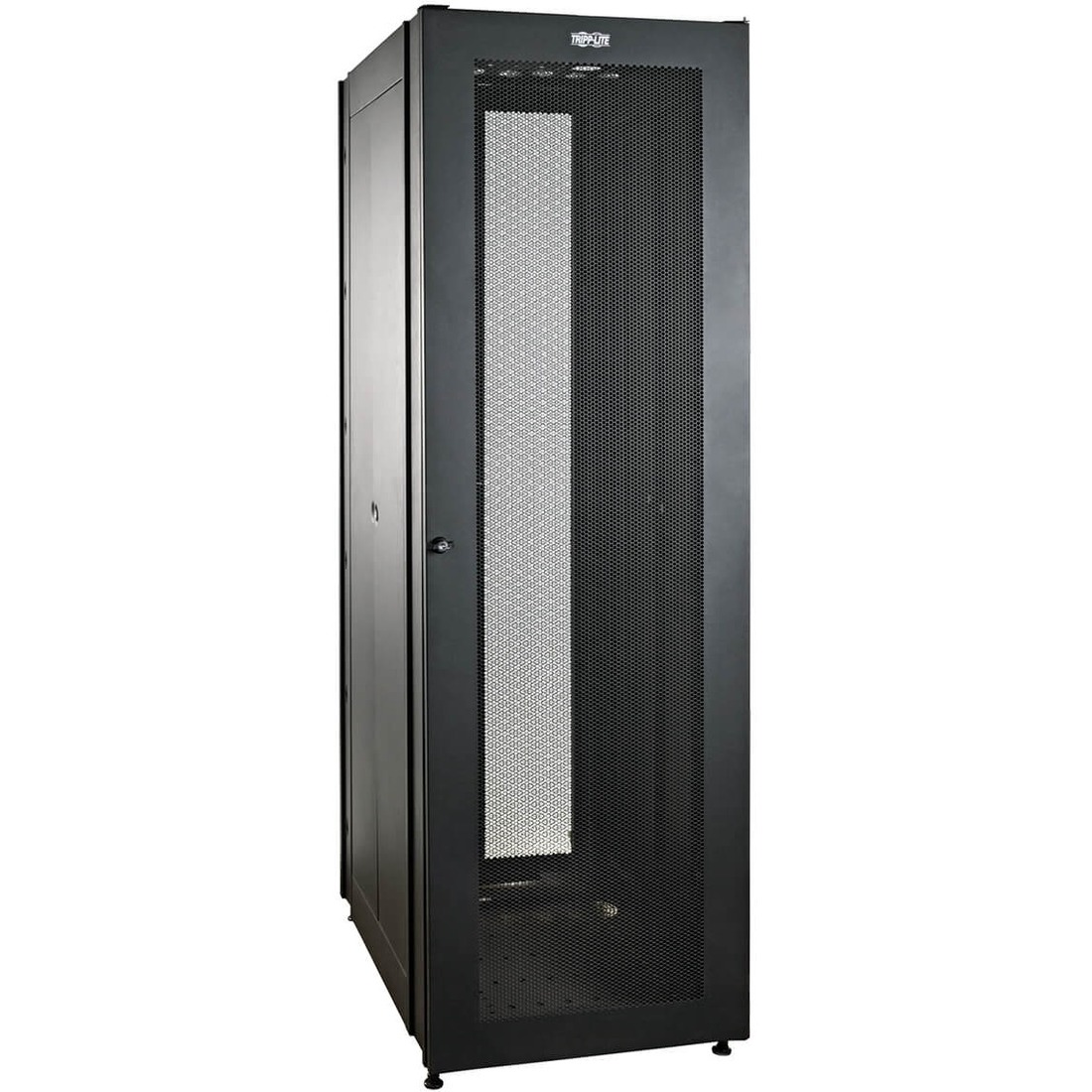 Tripp Lite SR2000 SmartRack Economy Rack Enclosure Cabinet - For Server, LAN Switch, PDU - 42U Rack Height29.75" (755.65 mm) Rack Depth - Black - 680.39 kg Dynamic/Rolling Weight Capacity - 907.18 kg Static/Stationary Weight Capacity