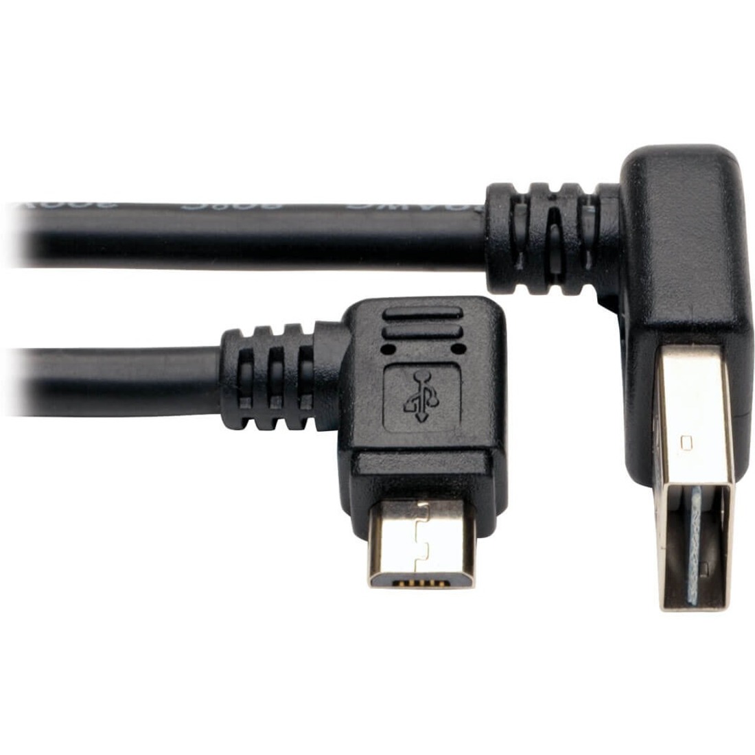 Tripp Lite UR05C-003-UARB Charging Cable - For Tablet PC, Smartphone, Mobile Device - 5 V DC - Black - 3 ft Cord Length