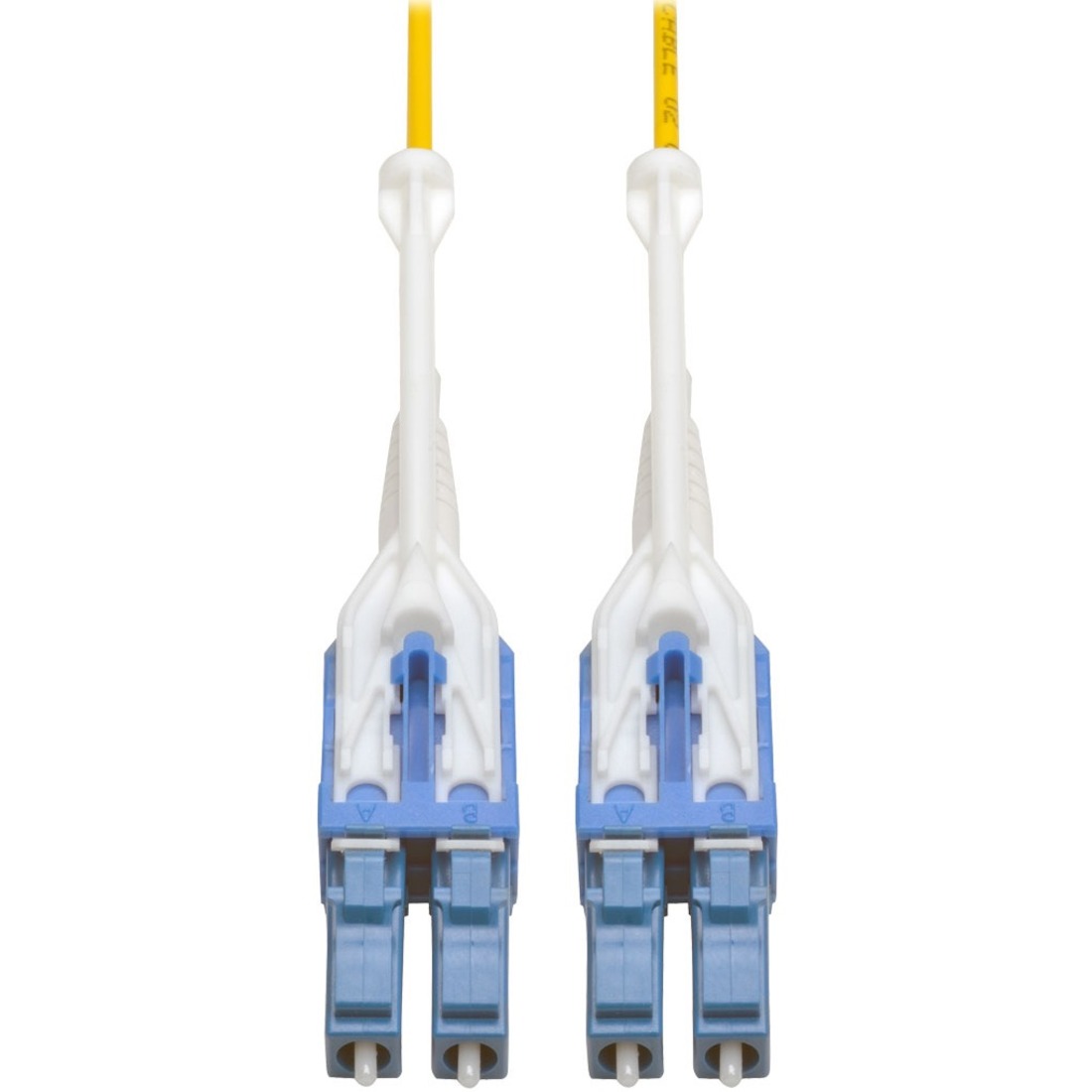 Tripp Lite N370-05M-T Duplex Singlemode 9/125 Fiber Patch Cable, Push/Pull Tabs, 5 m - 16.4 ft Fiber Optic Network Cable for Patch Panel, Switch, Network Device - First End: 2 x LC Network - Male - Second End: 2 x LC Network - Male - 10 Gbit/s - Patch Cab