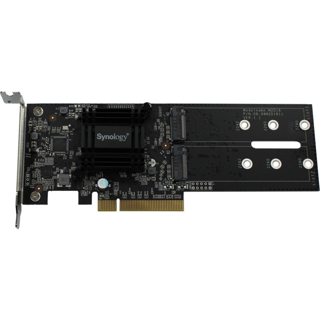 Synology Dual M.2 SSD Adapter Card for Extraordinary Cache