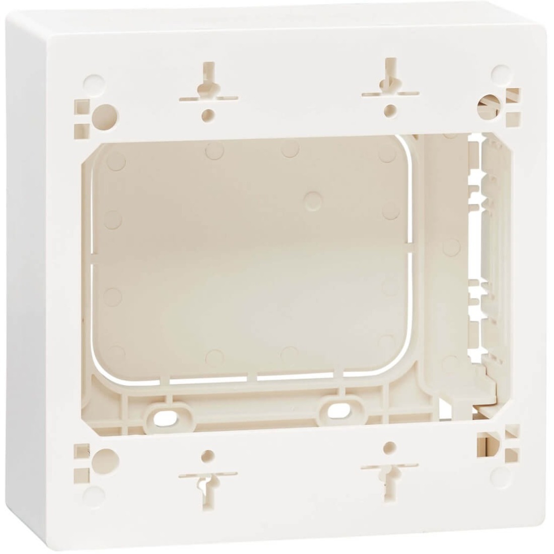 Tripp Lite N080-SMB2-WH Mounting Box - White - TAA Compliant - 2-gang - White - Acrylonitrile Butadiene Styrene (ABS) - TAA Compliant