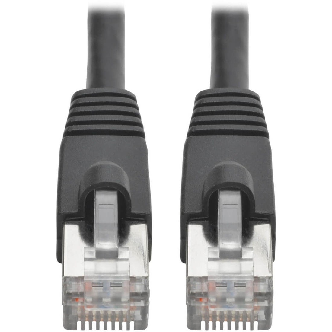 Tripp Lite N262-004-BK Cat.6a STP Patch Network Cable - 4 ft Category 6a Network Cable for Network Device, Switch, Hub, Patch Panel, Router, Modem, VoIP Device, Surveillance Camera, Server, PoE-enabled Device - First End: 1 x RJ-45 Network - Male - Second