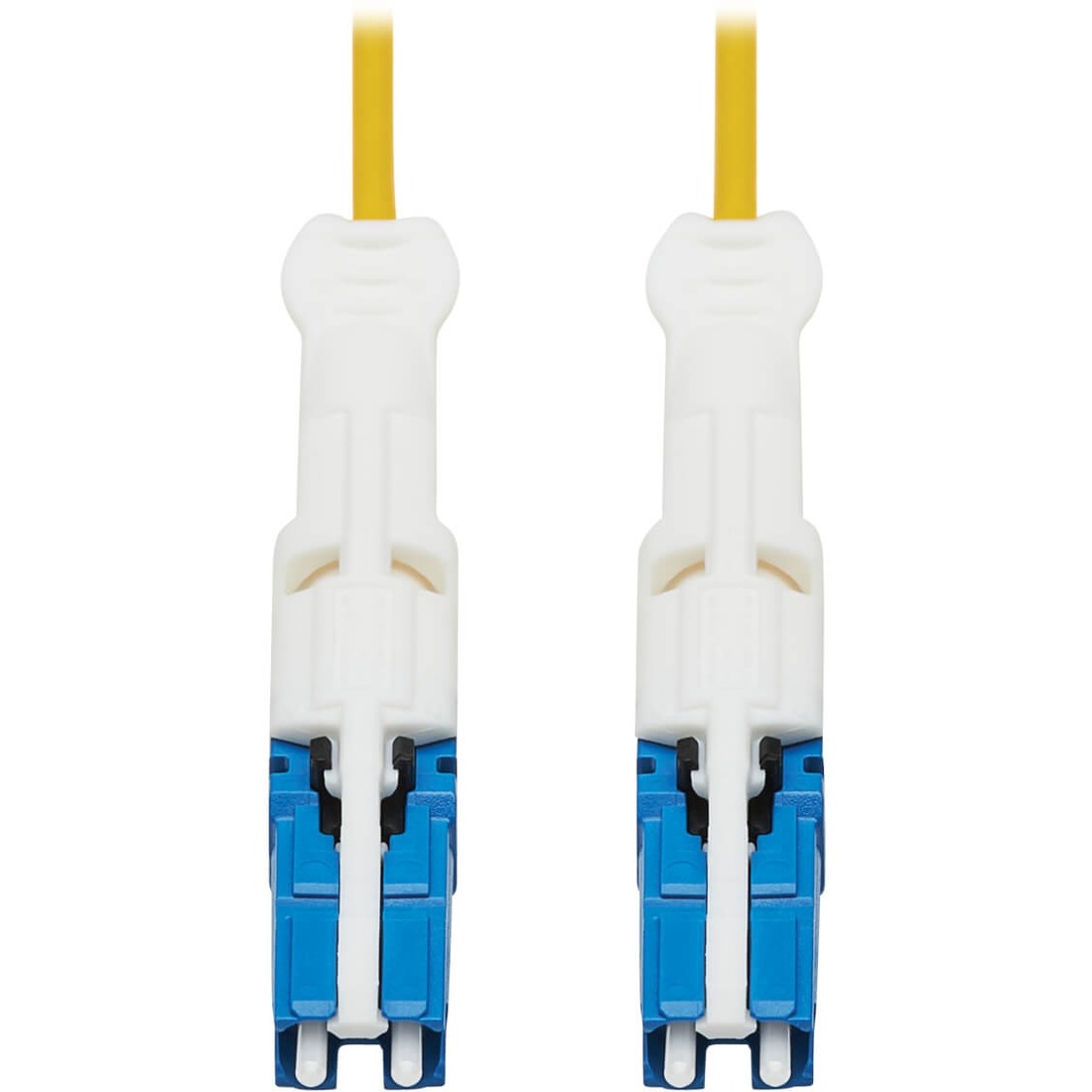 Tripp Lite N381C-03M 400Gb Duplex Singlemode 9/125 OS2 Fiber Optic Cable, Yellow, 3 m - 9.8 ft Fiber Optic Network Cable for Network Device, Transceiver, Patch Panel, Network Switch - First End: 2 x CS Network - Male - Second End: 2 x CS Network - Male - 