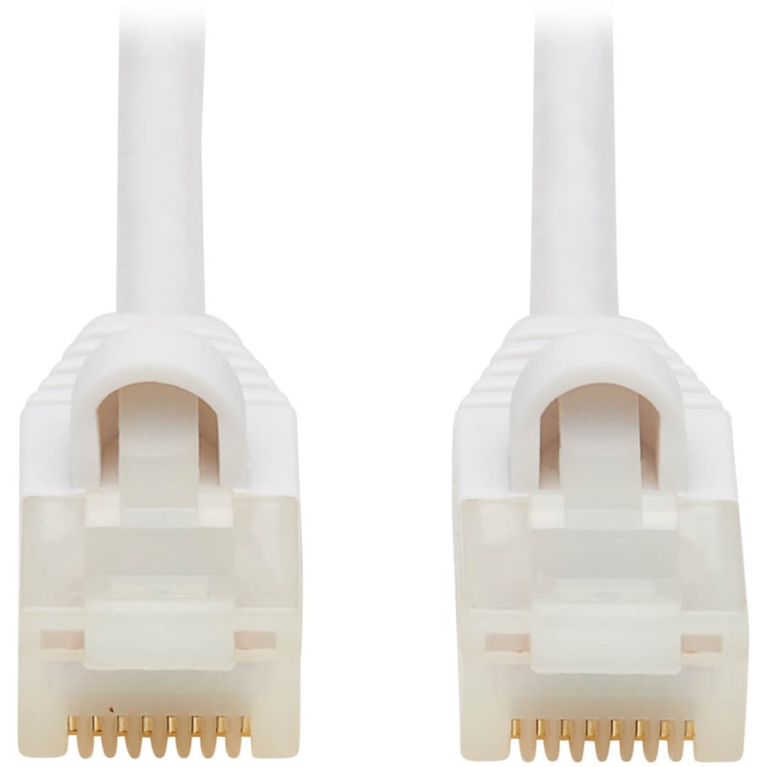Tripp Lite Safe-IT N261AB-S03-WH Cat.6a UTP Network Cable - 3 ft Category 6a Network Cable for Network Device, Patch Panel, Switch, Server, Modem, Router, Network Adapter, Hub - First End: 1 x RJ-45 Network - Male - Second End: 1 x RJ-45 Network - Male - 
