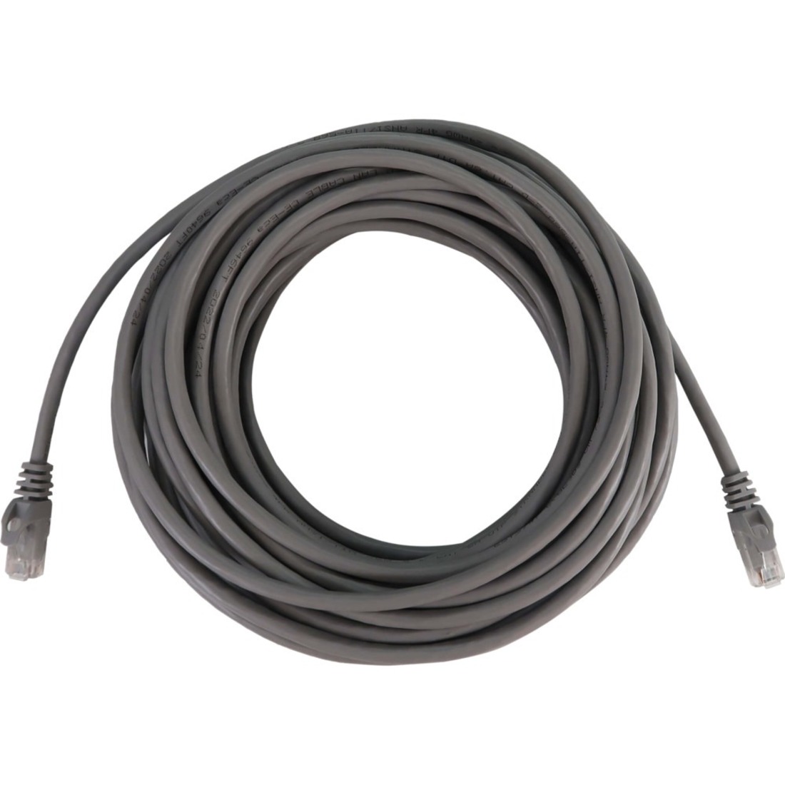 Tripp Lite N261-050-GY Cat.6a UTP Network Cable - 50 ft Category 6a Network Cable for Network Device, Switch, Patch Panel, Server, Router, Hub, Printer, Computer, Photocopier, Modem, Security Camera, ... - First End: 1 x RJ-45 Network - Male - Second End:
