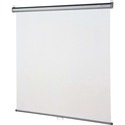 Quartet Manual Projection Screen - 1:1 - Matte White - 60" x 60" - Wall Mount, Ceiling Mount