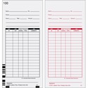 Lathem E7 - Timecards (Box of 1000) - White - Black, Red Print Color - 1000 / Box