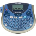 Dymo LetraTag 100T Plus Label Maker - Direct Thermal - 5 Font Size - Label, Tape0.50" (12.70 mm), 0.50" (12.70 mm) - LCD Screen - Battery - 4 Batteries Supported - AA - Alkaline - Blue - Handheld - QWERTY, AZERTY, Auto Power Off, Date Function - for Home, Office