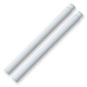 Pentel Clic Eraser Refill - Polyvinyl Chloride (PVC) - 2 / Pack - Latex-free