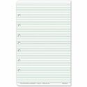 Day-Timer Day-Timer Undated Multi-Purpose Lined Sheets - 5 1/2" x 8 1/2" Sheet Size - White - 2 / Pack