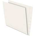 Pendaflex Letter Recycled End Tab File Folder - Ivory - 10% Recycled - 100 / Box