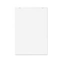 Quartet Lined Bond Flip Chart Easel Pad - 50 Sheets - 24" x 36" - Punched - Recycled - 1 Each