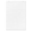 Quartet Graph Bond Flip Chart Easel Pad - 50 Sheets - 24" x 36" - Punched - Recycled - 1 Each