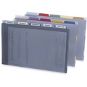 Pendaflex 1/5 Tab Cut Legal Top Tab File Folder - Polypropylene - Clear - 1 Each