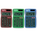 Victor 700BTS Fashion Handheld Calculator - 8 Digits - LCD - Battery/Solar Powered - 0.3" x 2.5" x 4" - Rubber - 1 Each