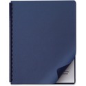 GBC 01813 Linen Weave Standard Binding Cover - For Letter 8 1/2" x 11" Sheet - Rectangular - Navy - Linen - 50 / Pack