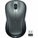 Logitech M310 Wireless Mouse, 2.4 GHz with USB Nano Receiver, 1000 DPI Optical Tracking, 18 Month Battery, Ambidextrous, Compatible with PC, Mac, Laptop, Chromebook (SILVER) - Optical - Wireless - 32.81 ft (10000 mm) - Radio Frequency - 2.40 GHz - Silver - 1 Pack - USB - 1000 dpi - Scroll Wheel - 3 Button(s) - Symmetrical - 1