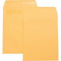 Business Source Press-To-Seal Catalog Envelopes - Catalog - 9" Width x 12" Length - 28 lb - Self-sealing - Kraft - 100 / Box - Brown Kraft