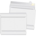 Business Source Tyvek Envelopes - Expansion - 12" Width x 16" Length - 2" Gusset - Peel & Seal - Tyvek - 100 / Carton - White
