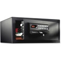 Sentry Safe HL100ESB Card Access Safe - 31.15 L - Electronic, Programmable Lock - 2 Live-locking Bolt(s) - Pry Resistant - Overall Size 9" x 18" x 16" - Black - Steel