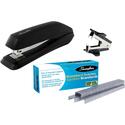 Swingline Standard Stapler Value Pack - 15 Sheets Capacity - Full Strip - 1 Each - Black