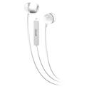 Maxell Earset - Stereo - Mini-phone (3.5mm) - Wired - 16 Ohm - 20 Hz - 20 kHz - Earbud - Binaural - 4 ft Cable - White