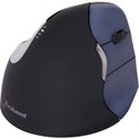 Evoluent VerticalMouse 4 Right Wireless - Optical - Wireless - Radio Frequency - 2.40 GHz - Black - 1 Pack - USB - Scroll Wheel - 6 Button(s) - 6 Programmable Button(s) - Right-handed - 1