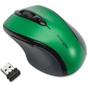 Kensington Pro Fit Mid-size Wireless Mouse - Optical - Wireless - Radio Frequency - 2.40 GHz - Emerald Green - 1 Pack - USB - 1750 dpi - Scroll Wheel - Right-handed