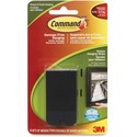 Command Medium Picture Hanging Strips - Black, 17201BLK-C - Paper - For Mount Picture/Poster - 4 / Pack - Black