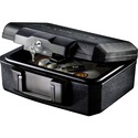 Sentry Safe Fire Chest-1200 - 5 L - Flat Key Lock - Fire Resistant - Internal Size 3.5" x 12" x 7.5" - Overall Size 6.1" x 14.3" x 11.2" - Black