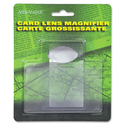Merangue Card Lens - Magnifying Area 2.13" (53.98 mm) Width x 3.25" (82.55 mm) Length