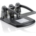 Swingline Extra-High Capacity 3-Hole Punch - Fixed Centers - 3 Punch Head(s) - 300 Sheet - 9/32" Punch Size - Black, Gray