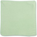Rubbermaid Commercial 12" Green Light Commercial MF Cloth - 12" (304.80 mm) Length x 12" (304.80 mm) Width - 1 Each - Reusable, Launderable, Bleach-safe - Green