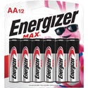 Energizer Max Plus PowerSeal AA Batteries - For Multipurpose - AA - 12 / Pack