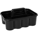 Rubbermaid Commercial Storage Caddy - 6.7" Height x 10.9" Width x 15.9" Depth - Black - 1 Each