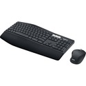 Logitech MK850 Performance Wireless Keyboard and Mouse Combo - USB Wireless Bluetooth/RF Keyboard - USB Wireless Bluetooth/RF Mouse - Optical - 1000 dpi - 8 Button - Scroll Wheel - AAA, AA - Compatible with Desktop Computer, Smartphone, Notebook, Tablet for PC, Mac - 1 Pack